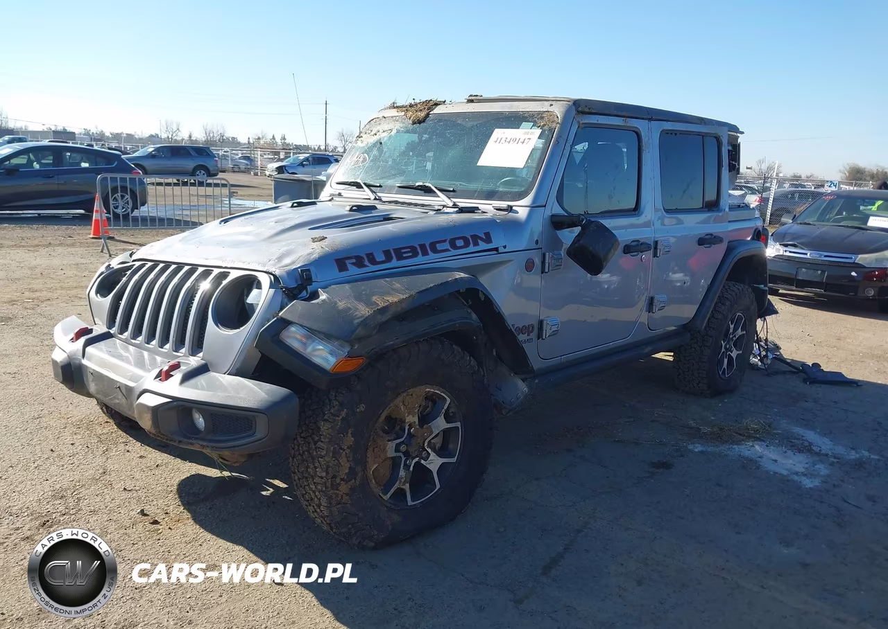 2021 Jeep Wrangler Unlimited Rubicon 4X4 VIN:1C4HJXFN2MW727445 - 2