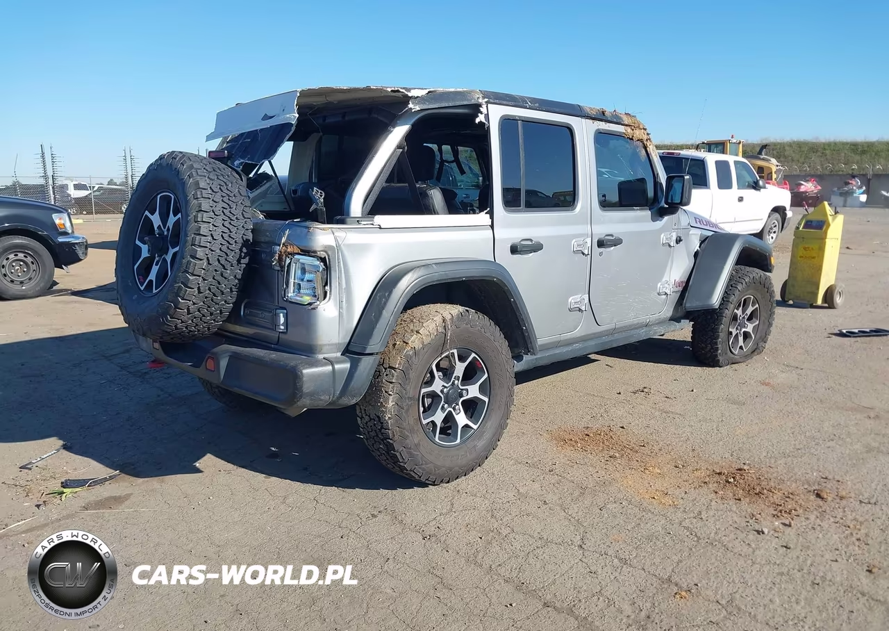 2021 Jeep Wrangler Unlimited Rubicon 4X4 VIN:1C4HJXFN2MW727445 - 4