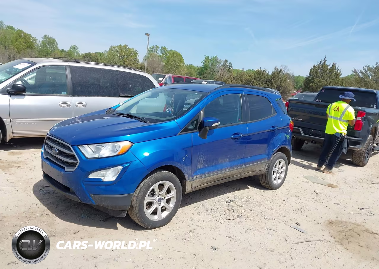 2021 Ford Ecosport Se VIN:MAJ6S3GL5MC408011 - 2