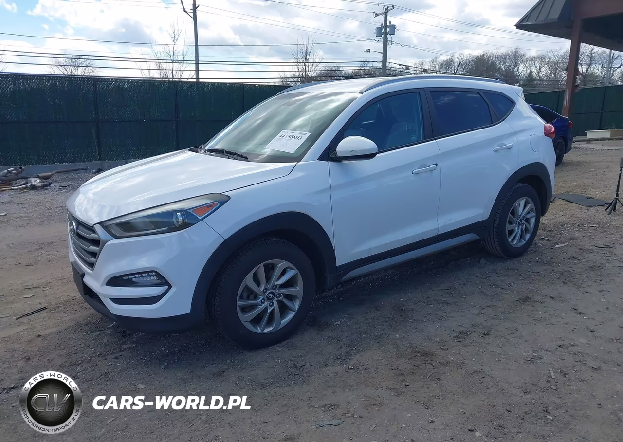 2017 Hyundai Tucson Se VIN:KM8J3CA47HU347954 - 2