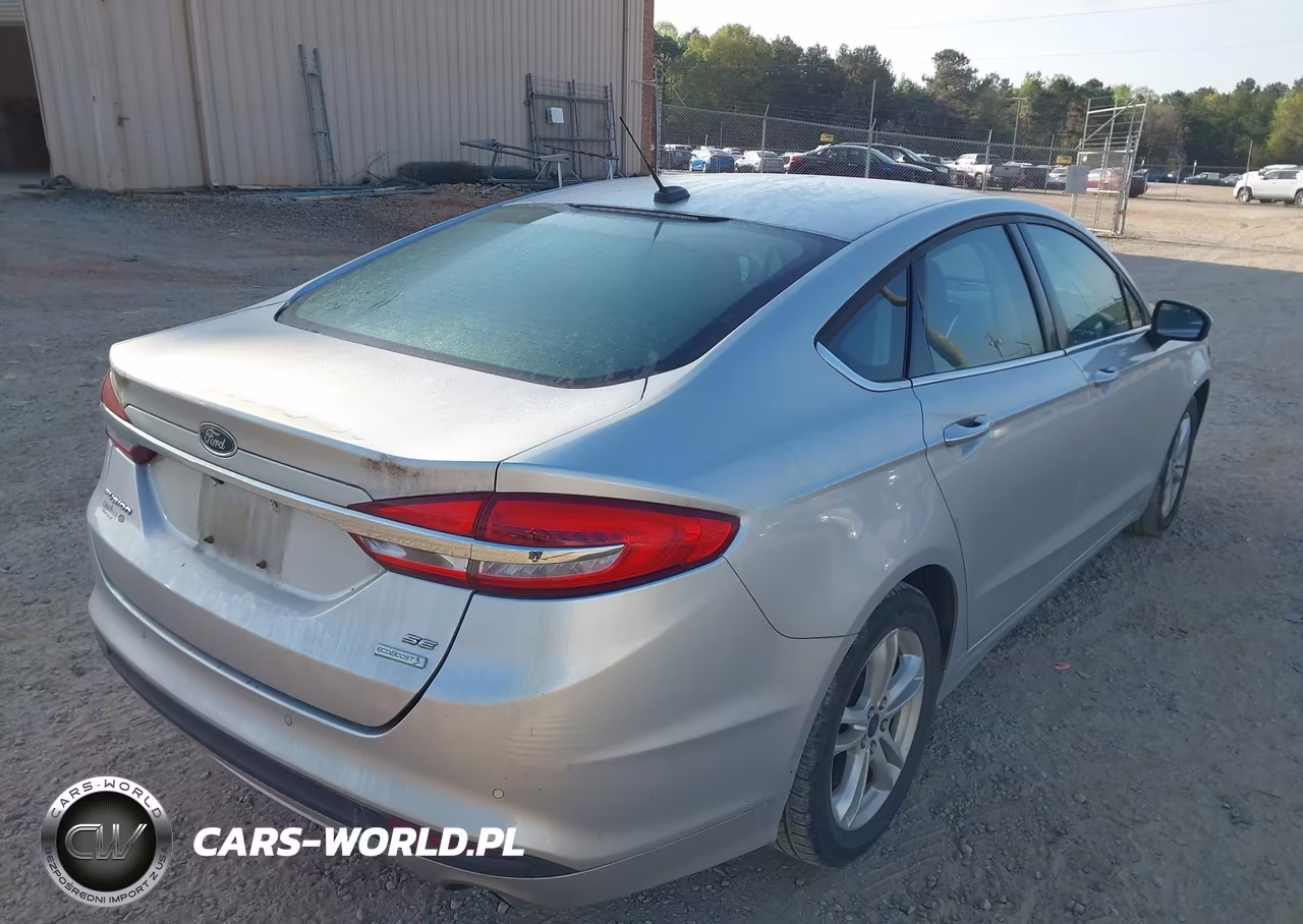 2018 Ford Fusion Se VIN:3FA6P0HD1JR193151 - 4