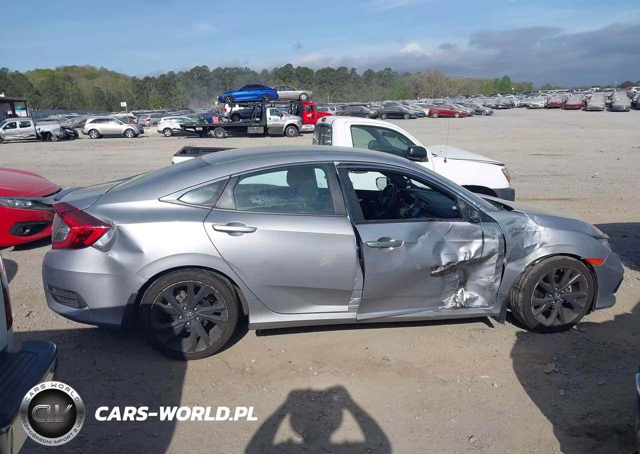 2020 Honda Civic Sport VIN:2HGFC2F85LH517855 - 13
