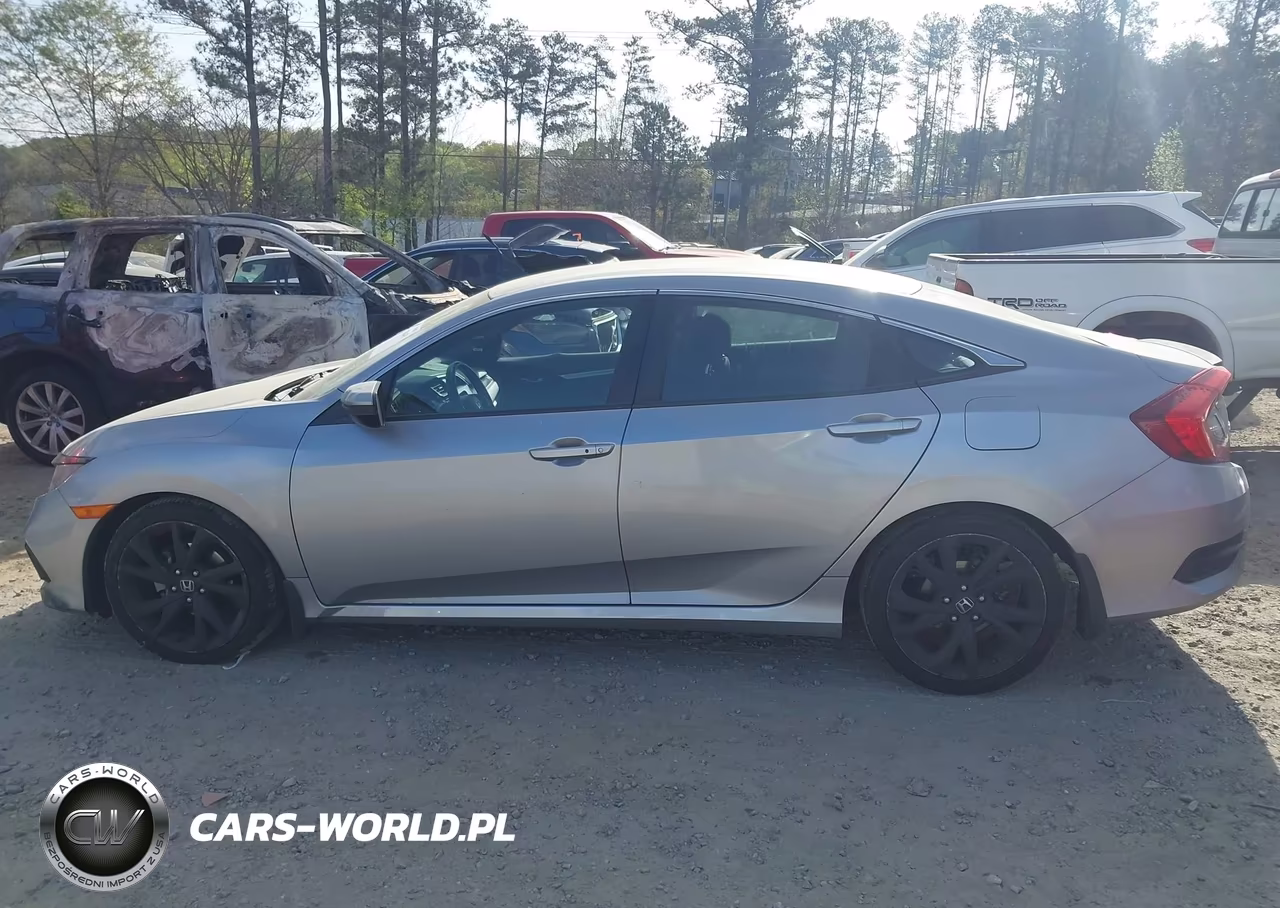 2020 Honda Civic Sport VIN:2HGFC2F85LH517855 - 14