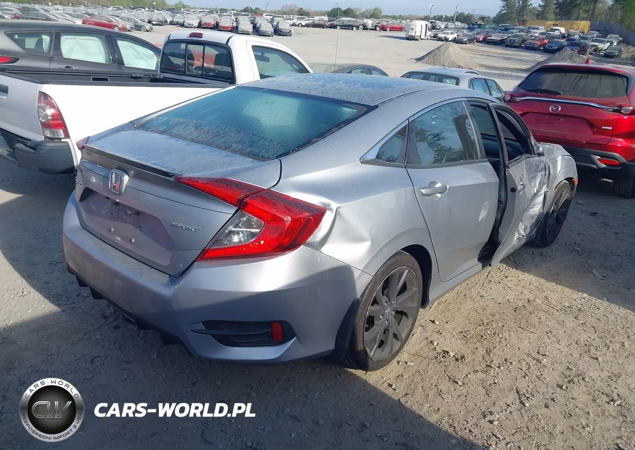 2020 Honda Civic Sport VIN:2HGFC2F85LH517855 - 4