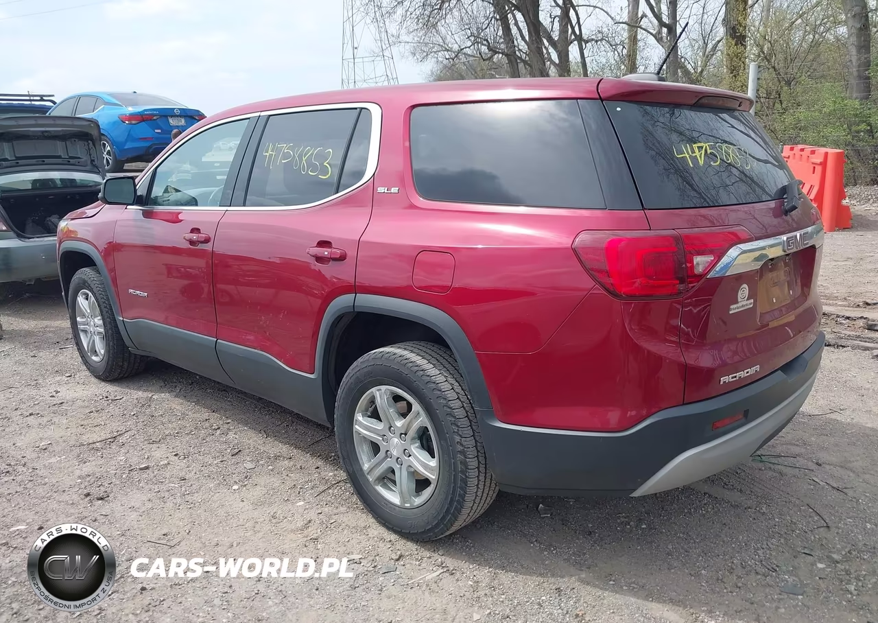 2019 GMC Acadia Sle-1 VIN:1GKKNKLA8KZ131822 - 3
