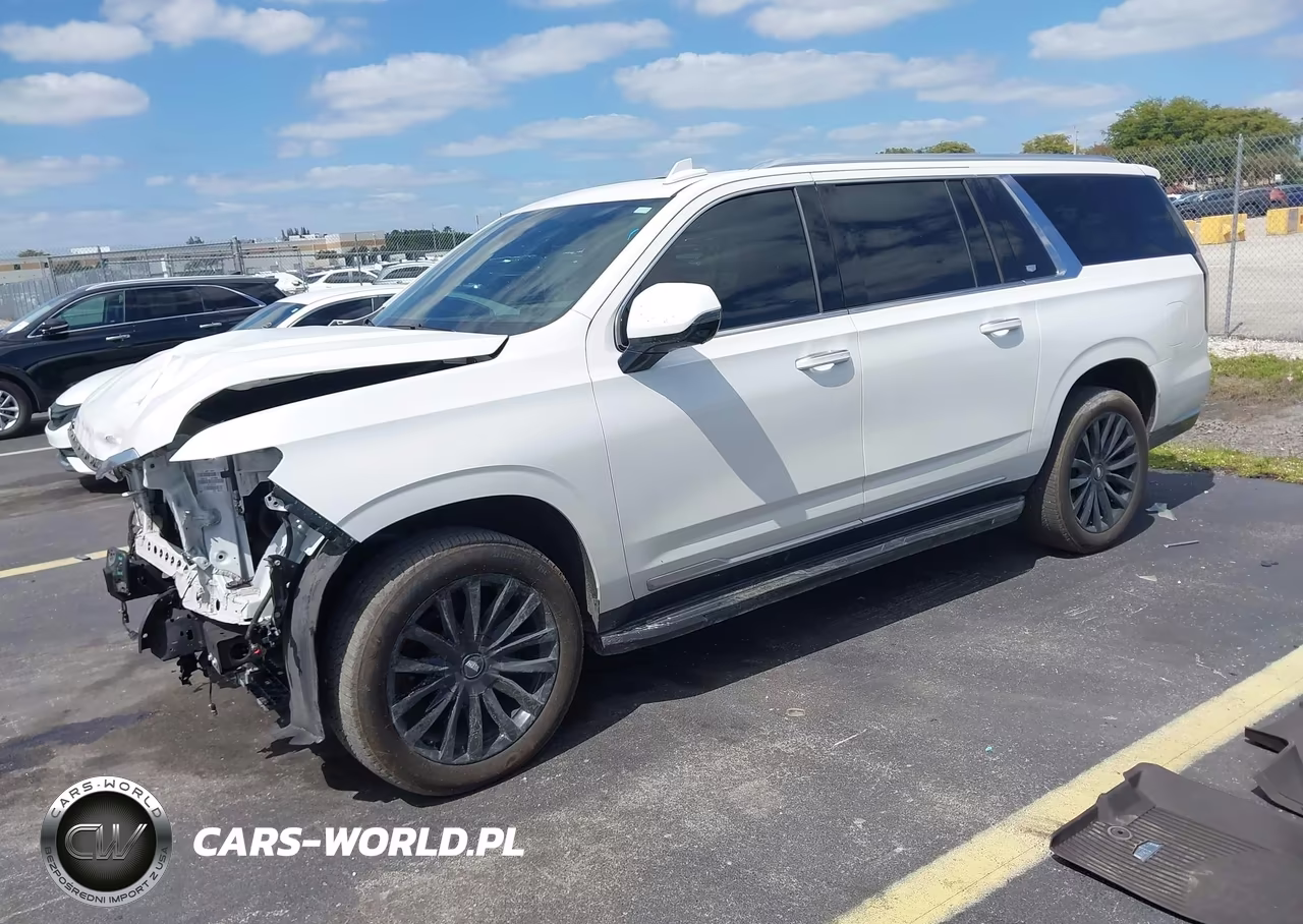 2022 Cadillac Escalade Esv 4Wd Premium Luxury VIN:1GYS4KKLXNR360583 - 2