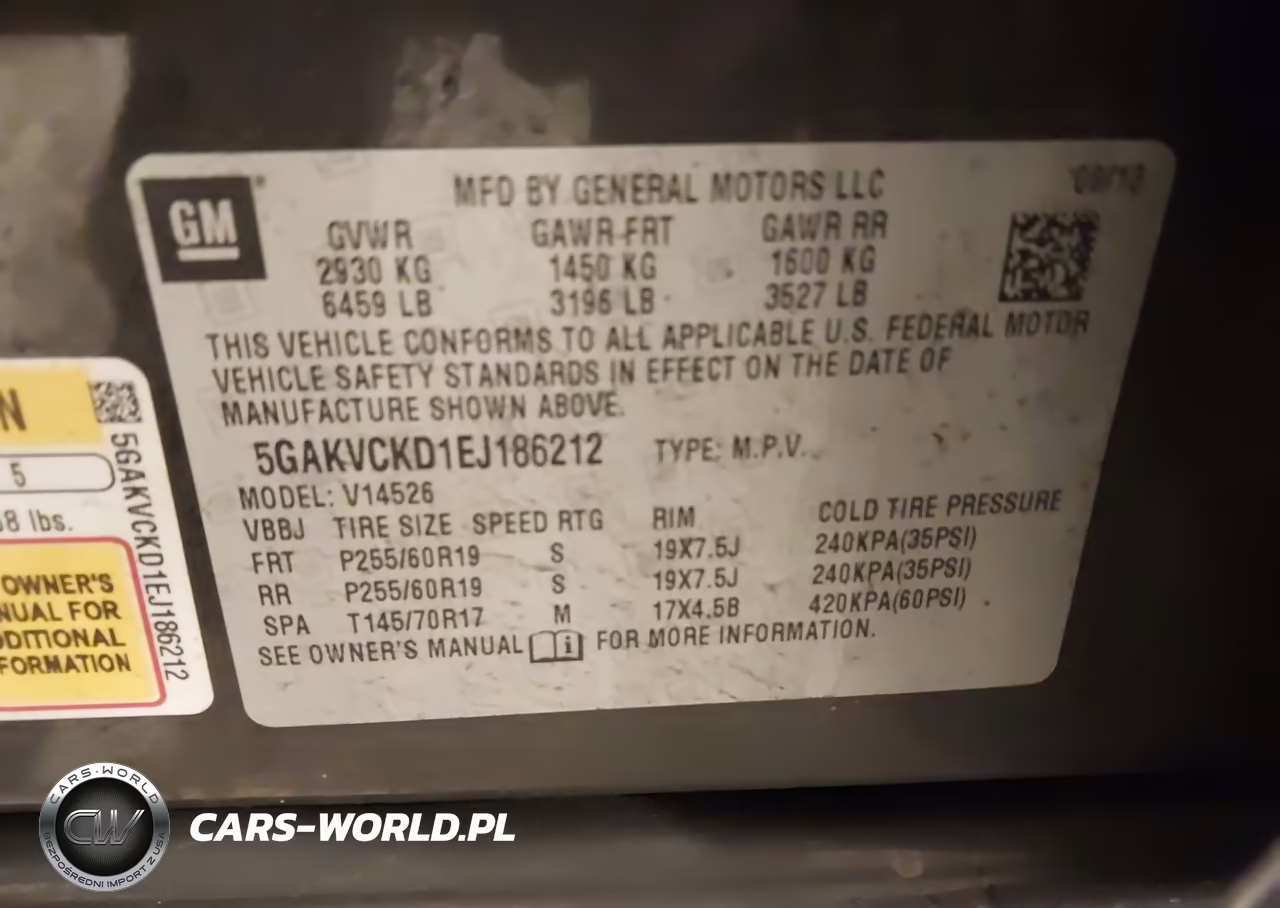 2014 Buick Enclave Premium VIN:5GAKVCKD1EJ186212 - 9