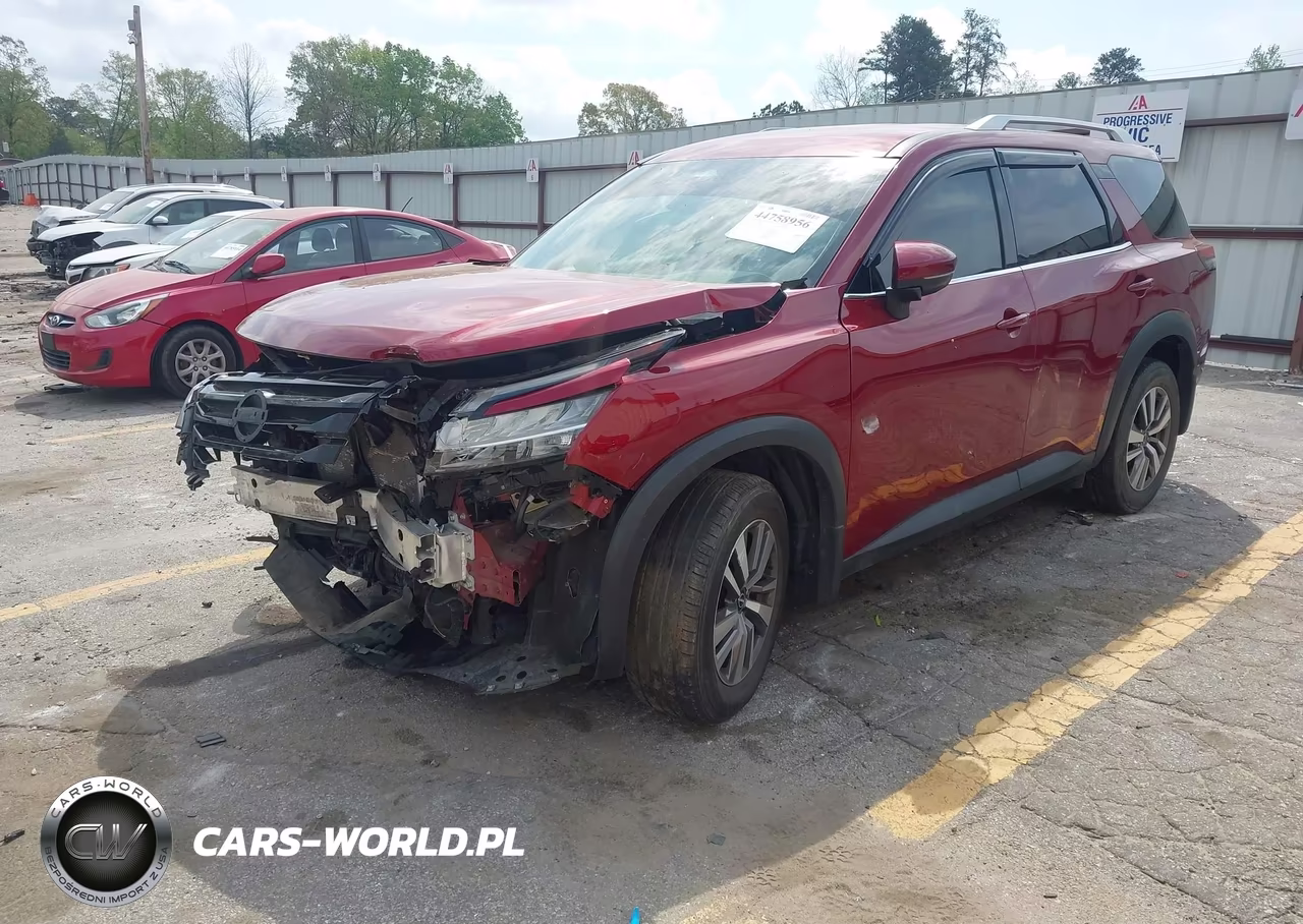 2022 Nissan Pathfinder Sl 2Wd VIN:5N1DR3CA4NC250856 - 2