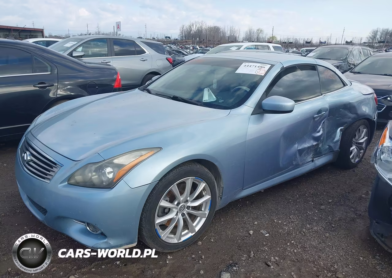 2011 Infiniti G37 VIN:JN1CV6FEXBM951485 - 2