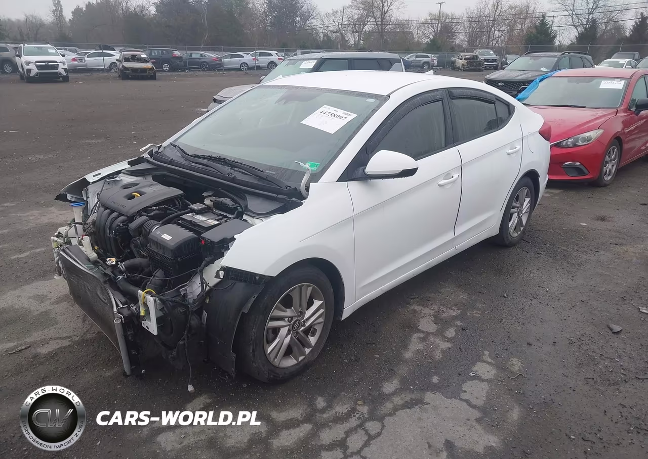 2019 Hyundai Elantra Sel VIN:5NPD84LF5KH471844 - 2
