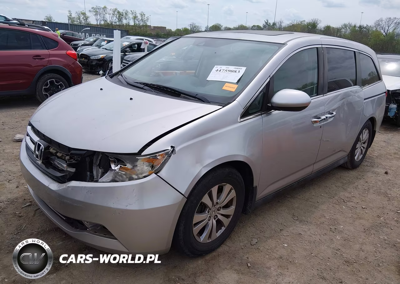 2014 Honda Odyssey Ex-L VIN:5FNRL5H60EB060020 - 2