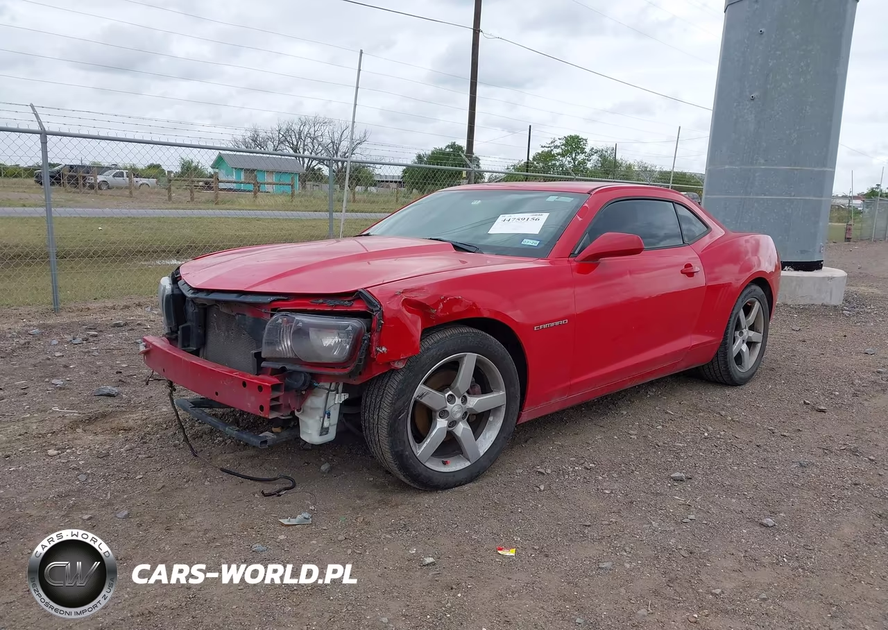 2013 Chevrolet Camaro 2Ls VIN:2G1FA1E33D9158174 - 2