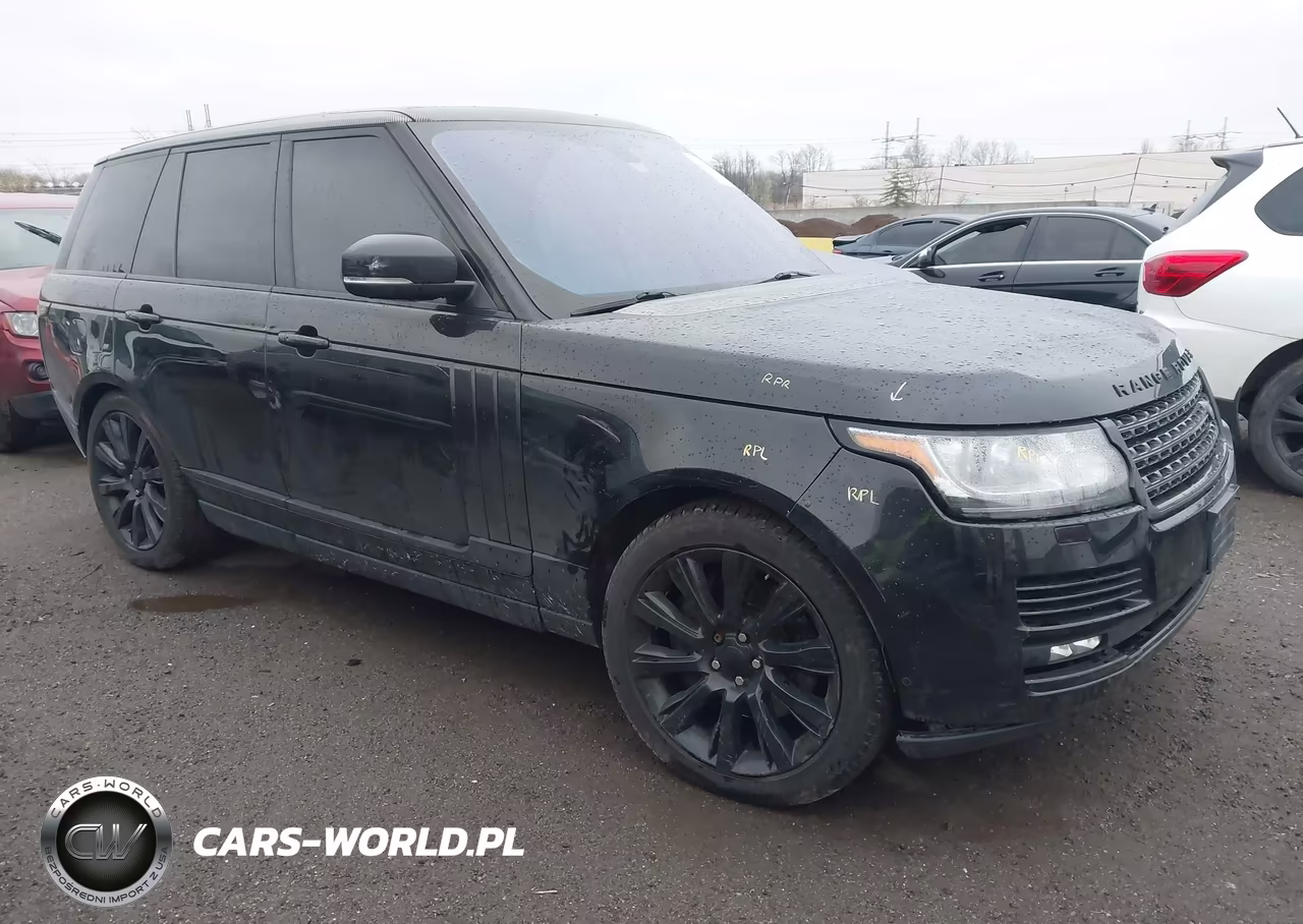 2016 Land Rover Range Rover 5.0L V8 Supercharged – zdjęcie 1 z 17