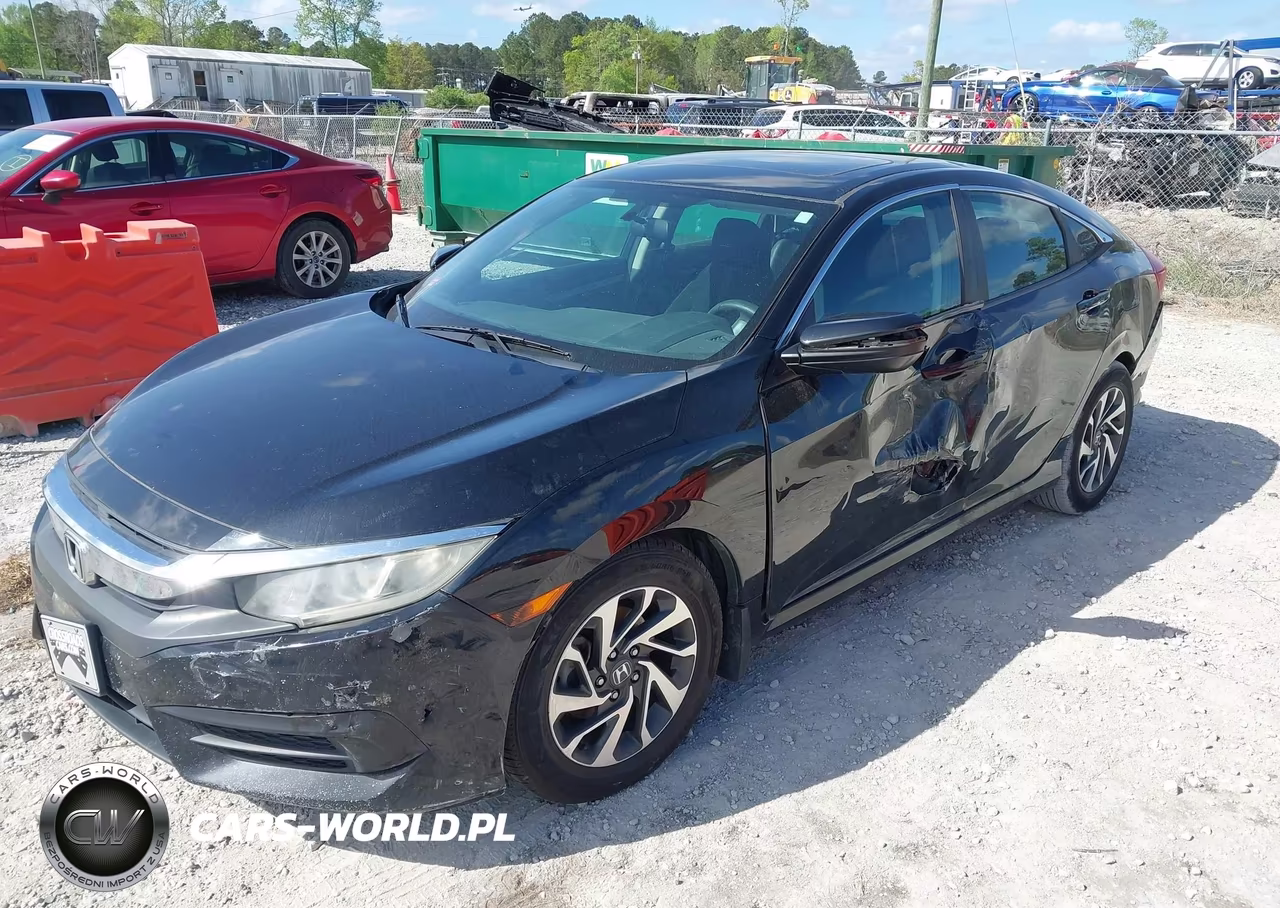 2016 Honda Civic Ex VIN:19XFC2F7XGE229871 - 2