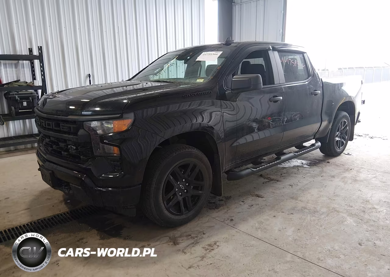 2024 Chevrolet Silverado 1500 4Wd Short Bed Custom VIN:1GCPDBEK8RZ114166 - 2
