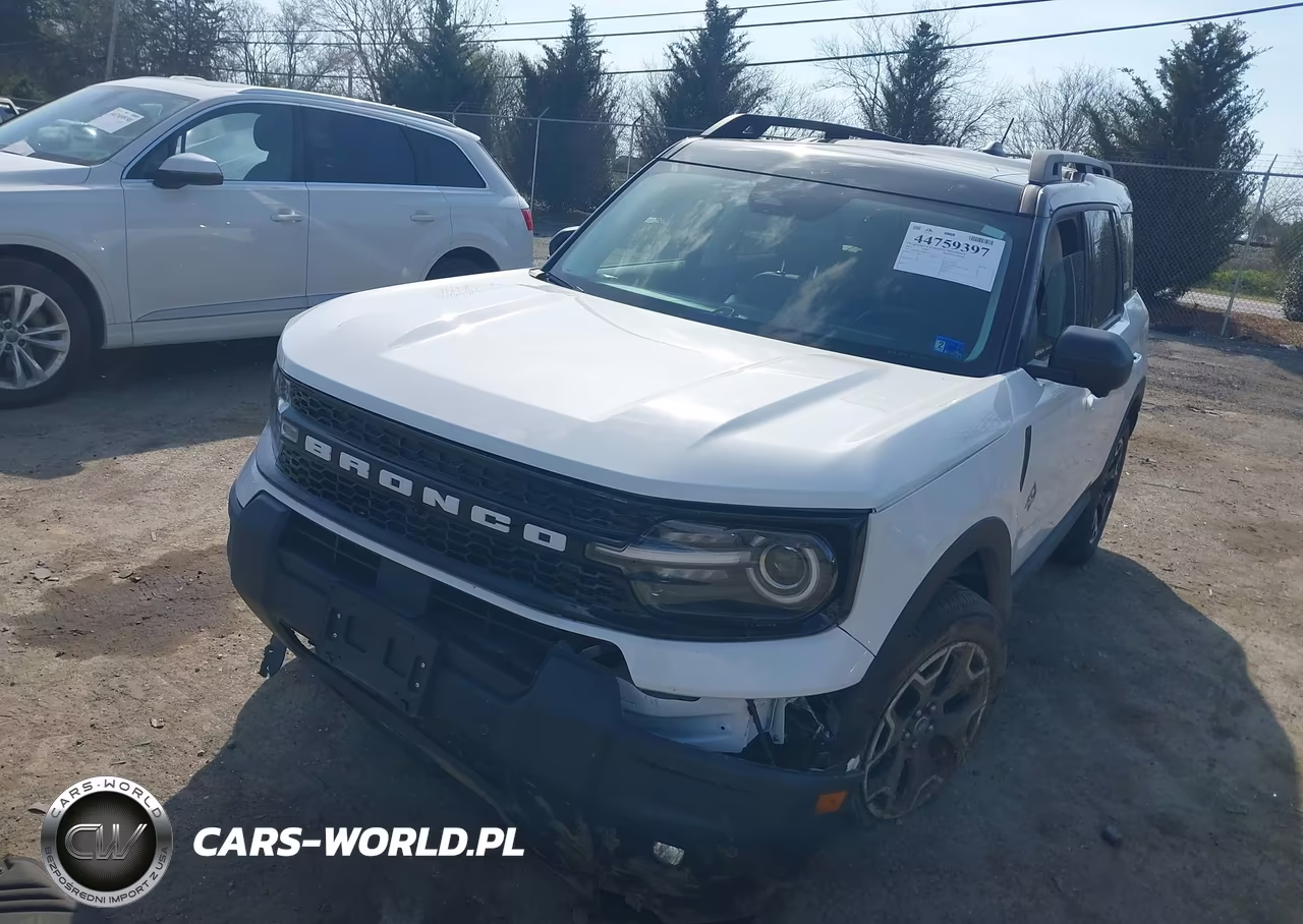 2025 Ford Bronco Sport Outer Banks VIN:3FMCR9CN0SRE02971 - 2