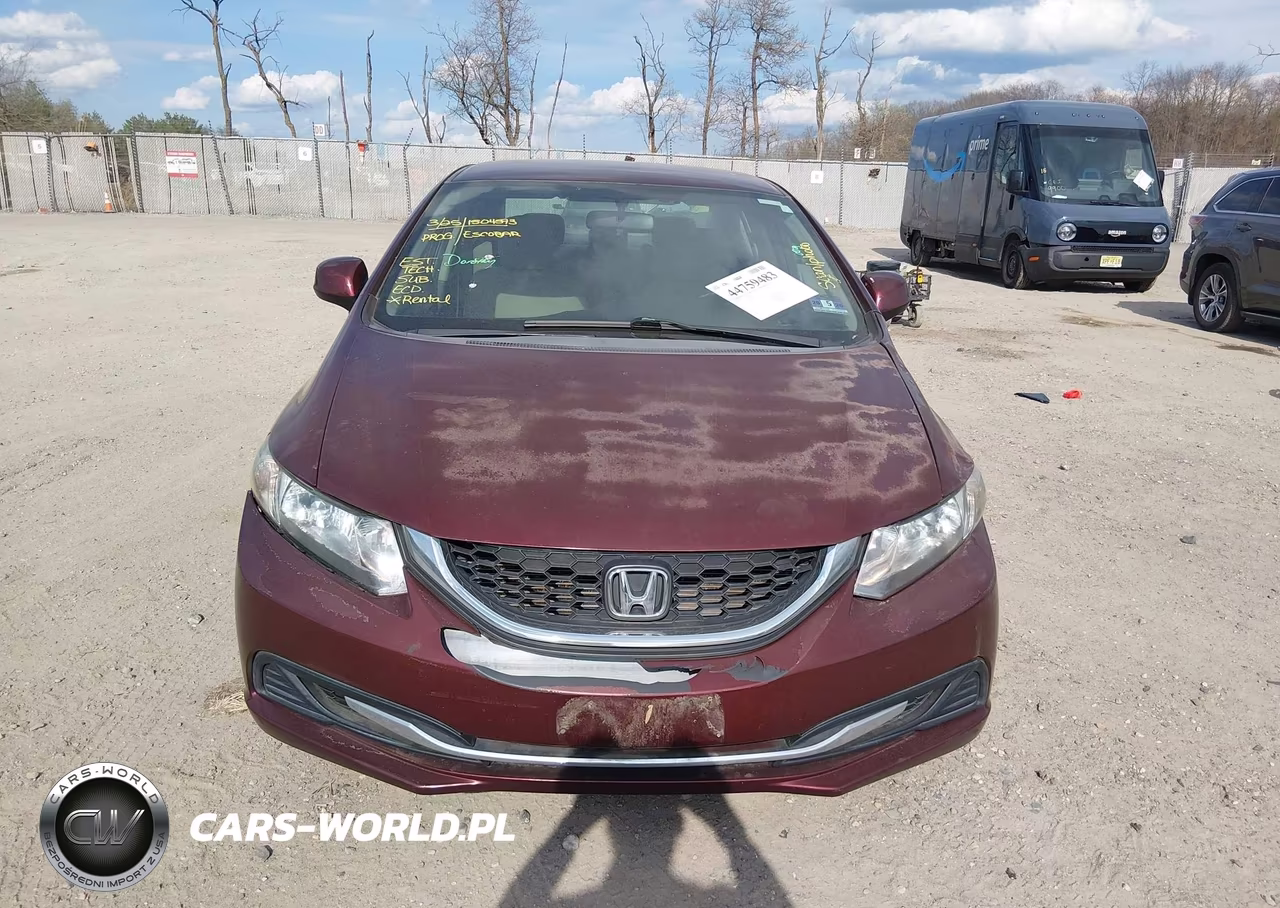 2013 Honda Civic Lx VIN:19XFB2F52DE246385 - 12