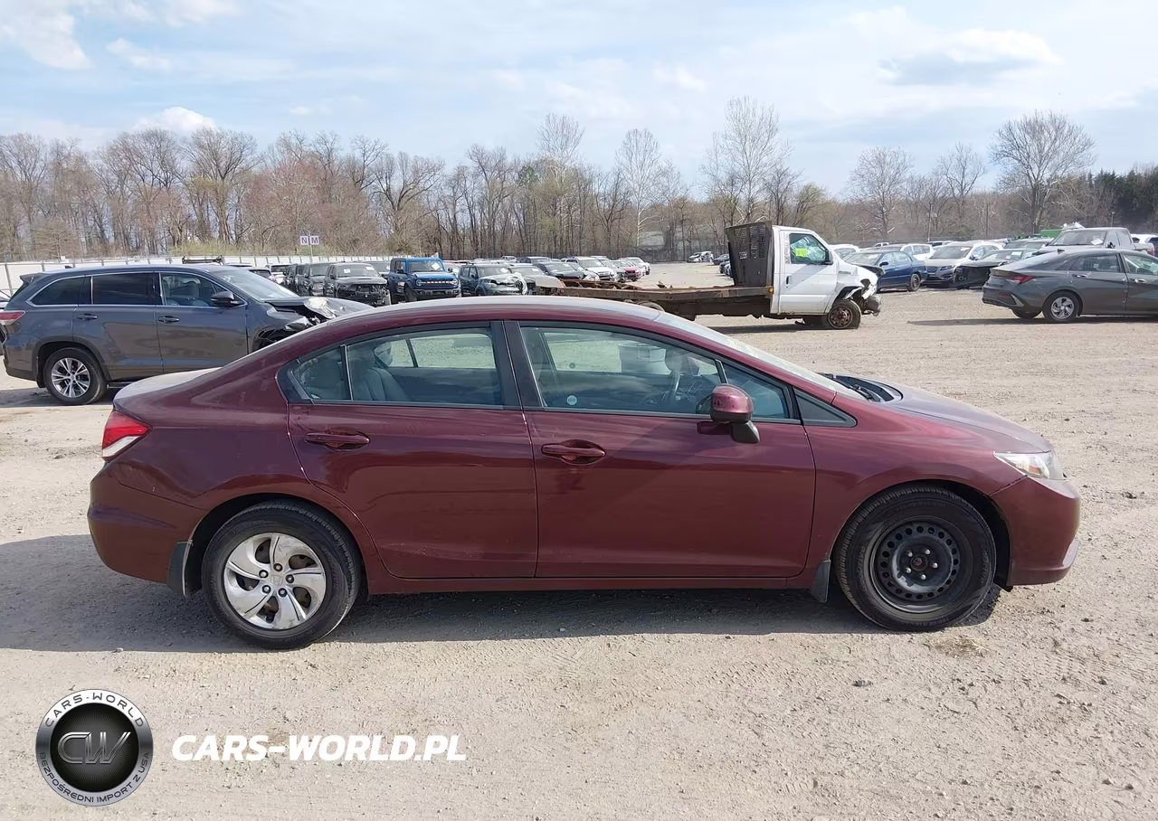 2013 Honda Civic Lx VIN:19XFB2F52DE246385 - 13