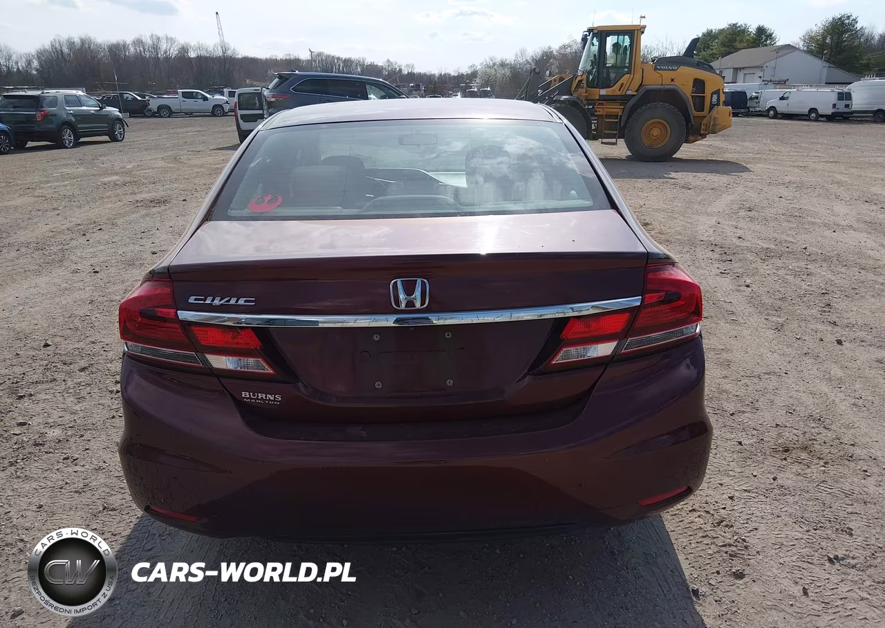 2013 Honda Civic Lx VIN:19XFB2F52DE246385 - 16
