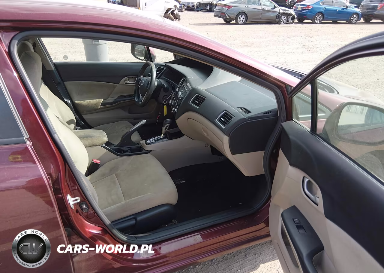 2013 Honda Civic Lx VIN:19XFB2F52DE246385 - 5