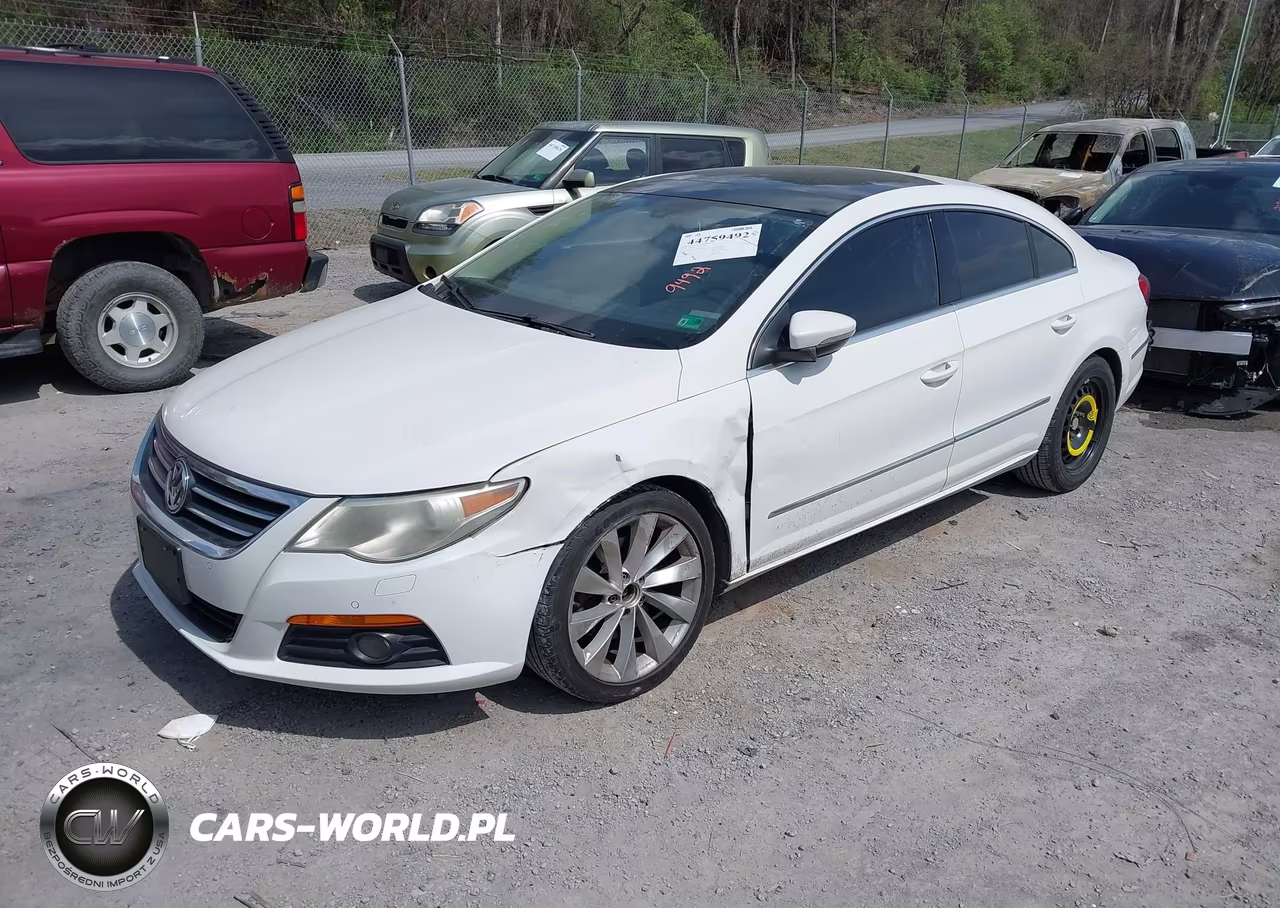 2010 Volkswagen Cc Vr6 Sport VIN:WVWEU7AN8AE538382 - 2