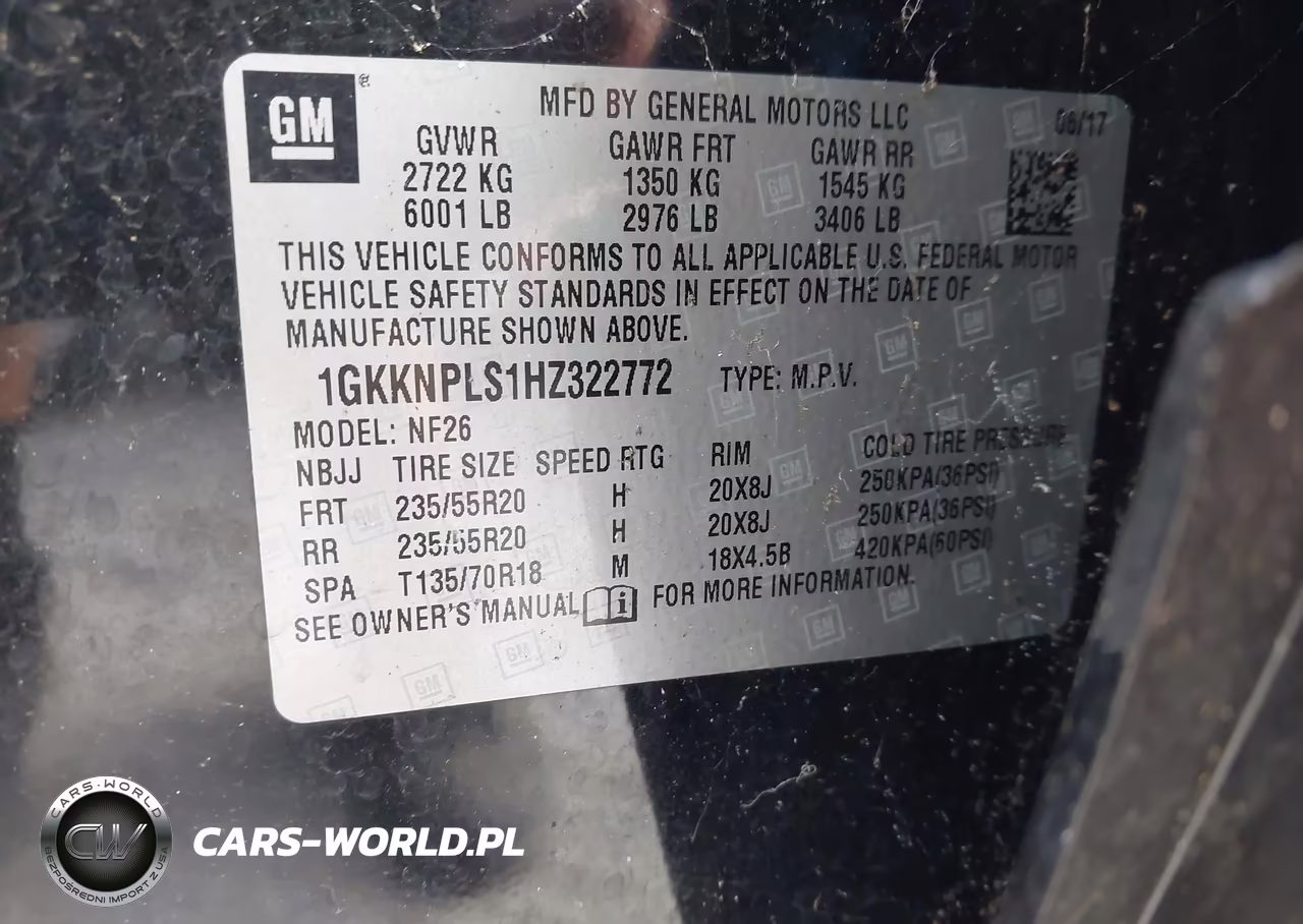 2017 GMC Acadia Denali VIN:1GKKNPLS1HZ322772 - 9