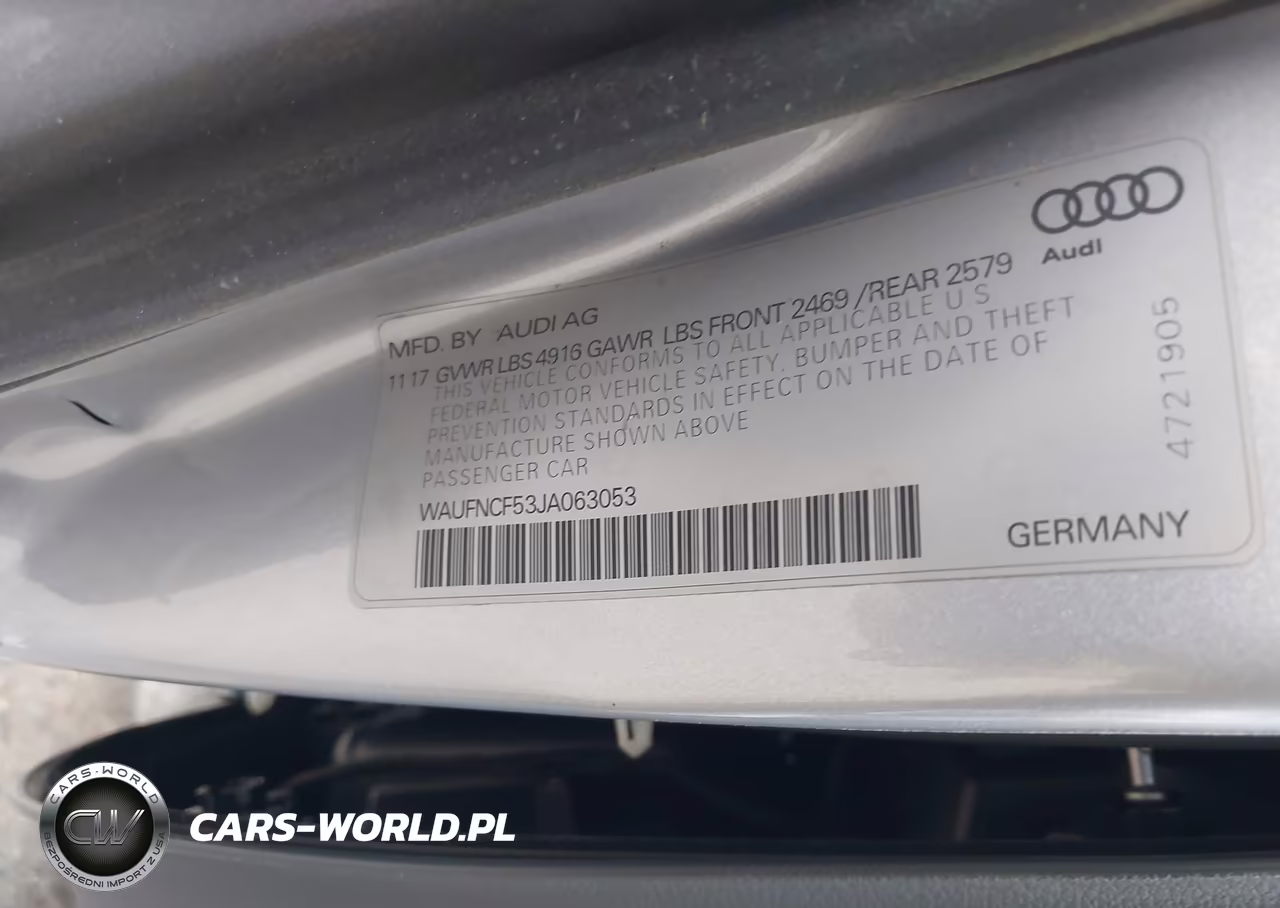 2018 Audi A5 2.0T Premium VIN:WAUFNCF53JA063053 - 9
