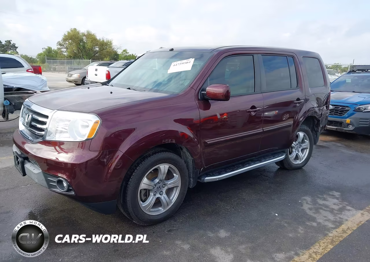 2014 Honda Pilot Ex-L VIN:5FNYF3H50EB023113 - 2