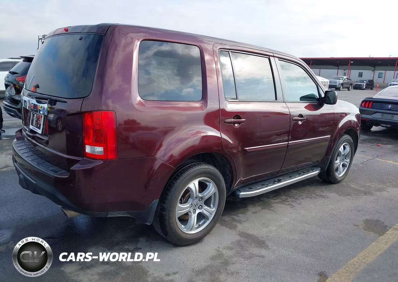 2014 Honda Pilot Ex-L VIN:5FNYF3H50EB023113 - 4