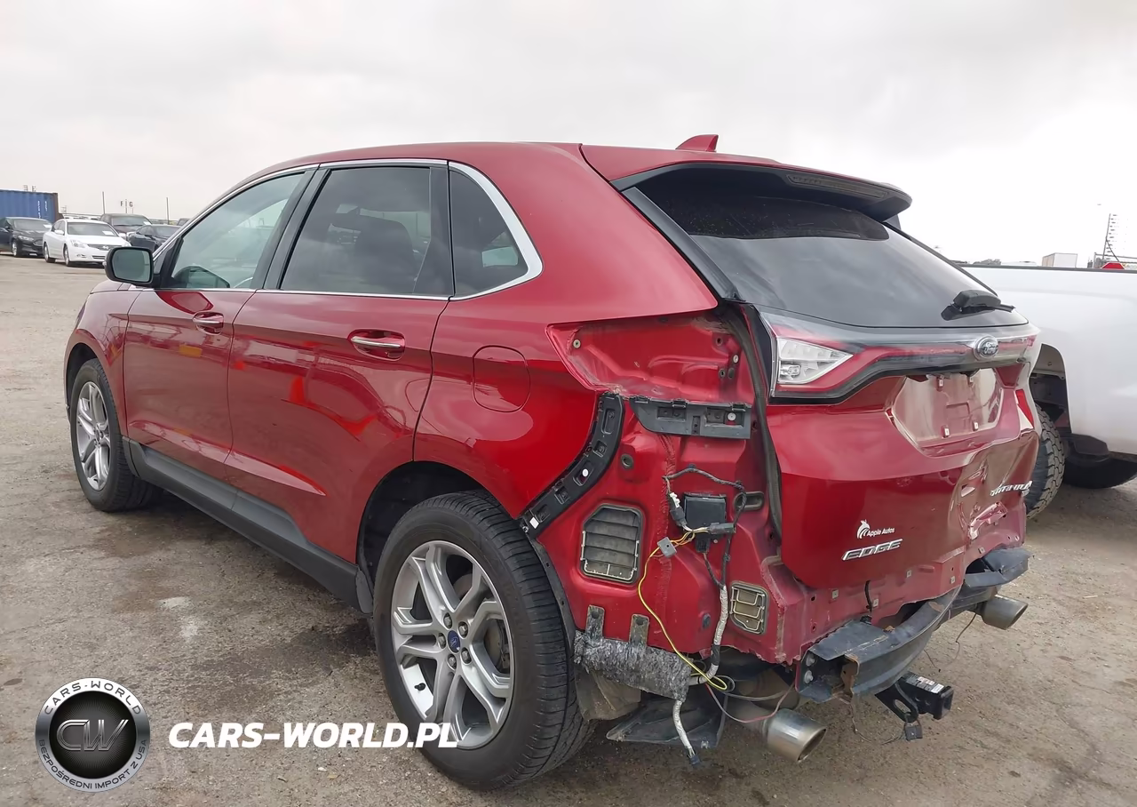 2015 Ford Edge Titanium VIN:2FMTK4K80FBB35970 - 3