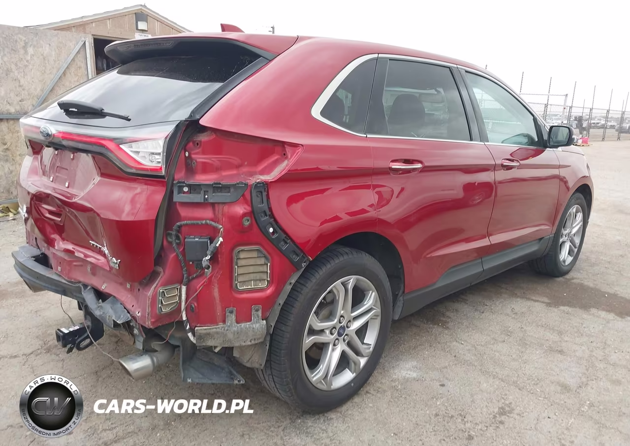 2015 Ford Edge Titanium VIN:2FMTK4K80FBB35970 - 4