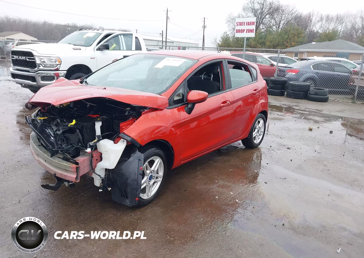 2019 Ford Fiesta Se VIN:3FADP4EJ8KM145900 - 2