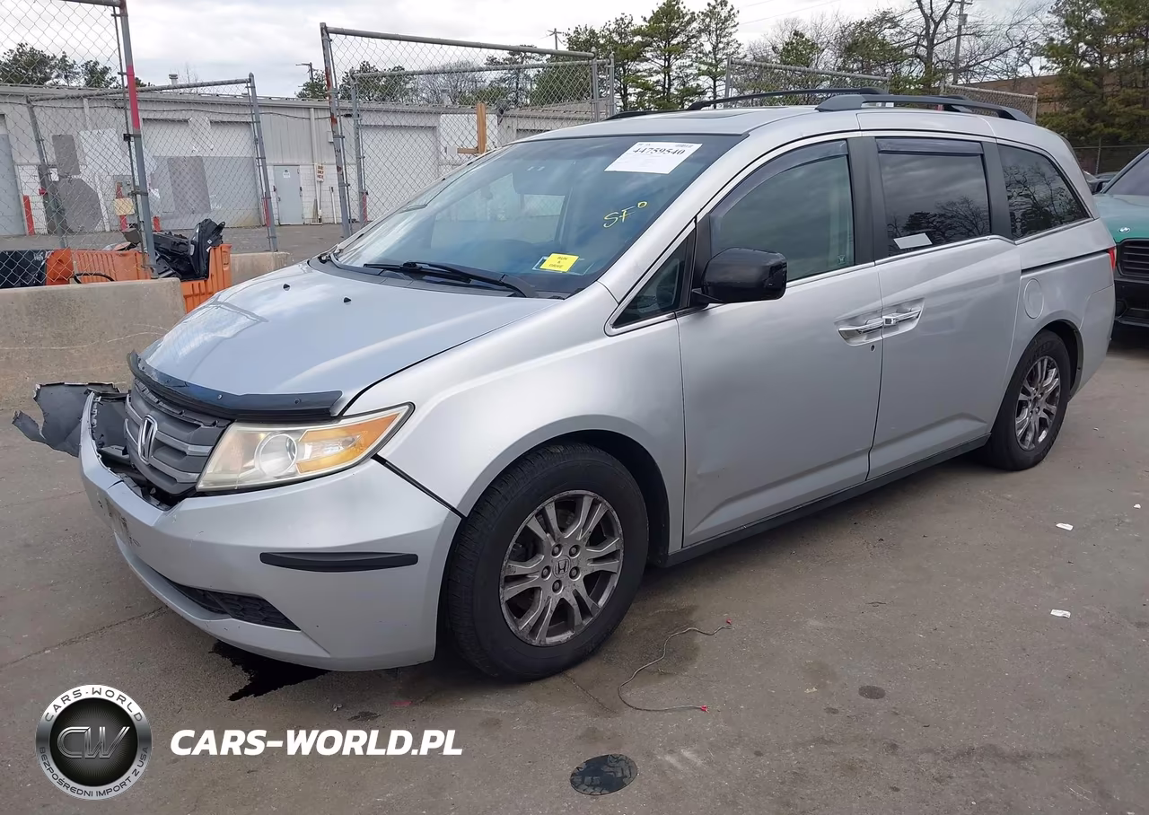 2012 Honda Odyssey Ex-L VIN:5FNRL5H64CB126260 - 2