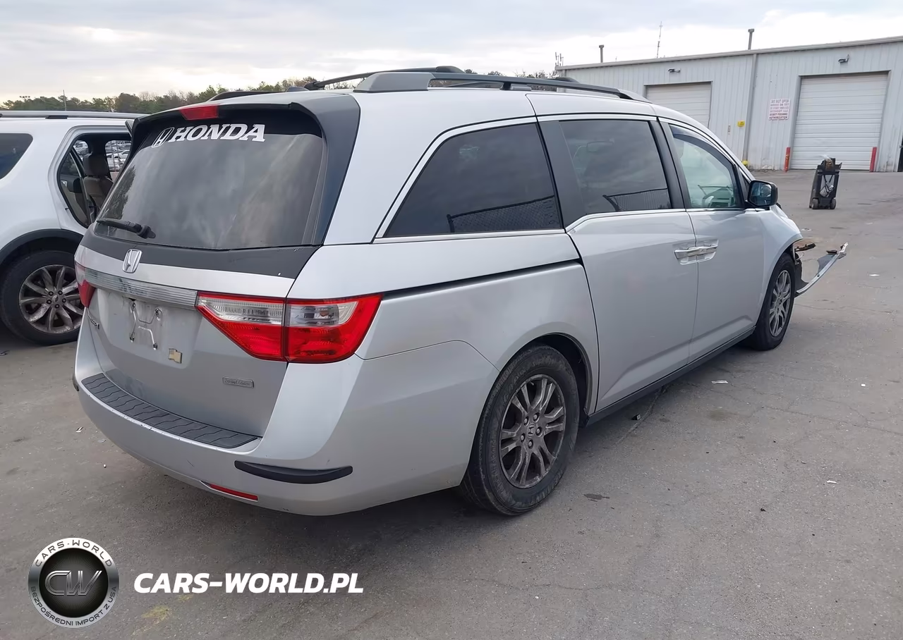 2012 Honda Odyssey Ex-L VIN:5FNRL5H64CB126260 - 4