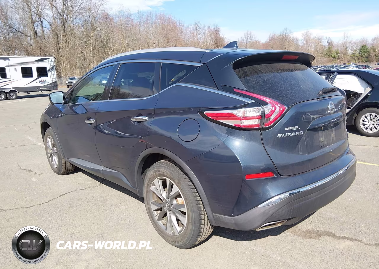 2017 Nissan Murano Sl VIN:5N1AZ2MH3HN195950 - 3