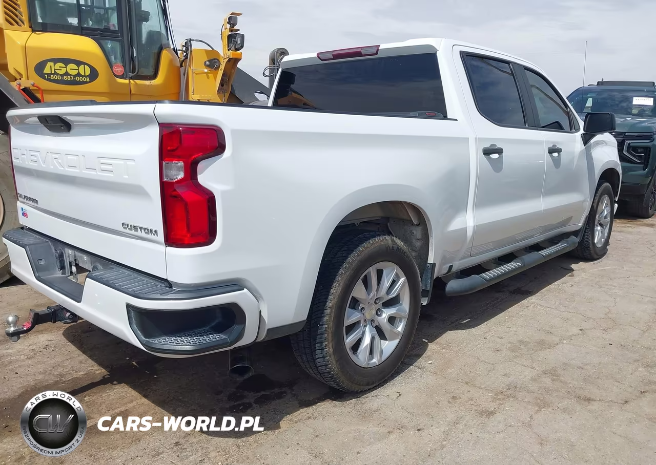 2021 Chevrolet Silverado 1500 2Wd Short Bed Custom VIN:3GCPWBEK2MG453511 - 4