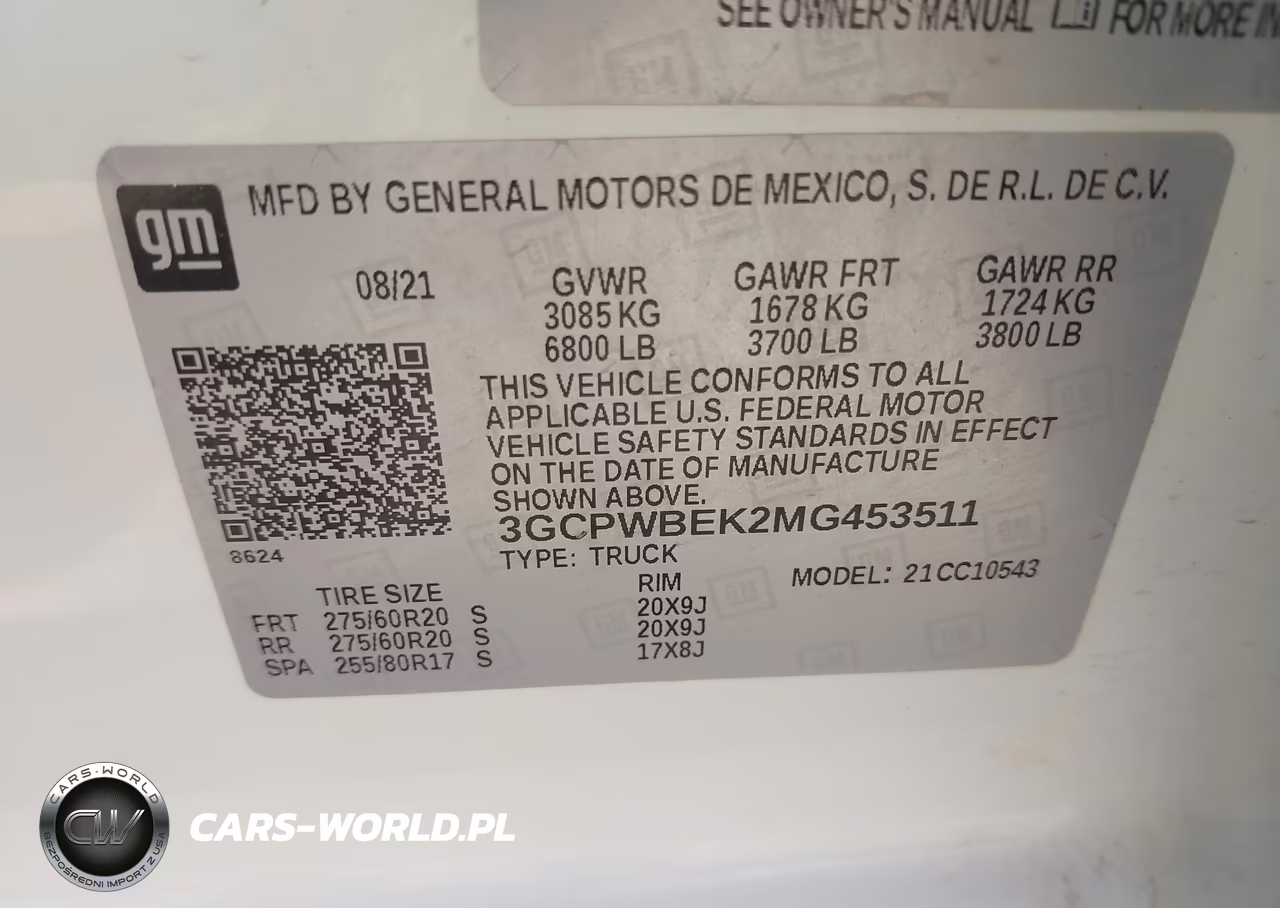 2021 Chevrolet Silverado 1500 2Wd Short Bed Custom VIN:3GCPWBEK2MG453511 - 9
