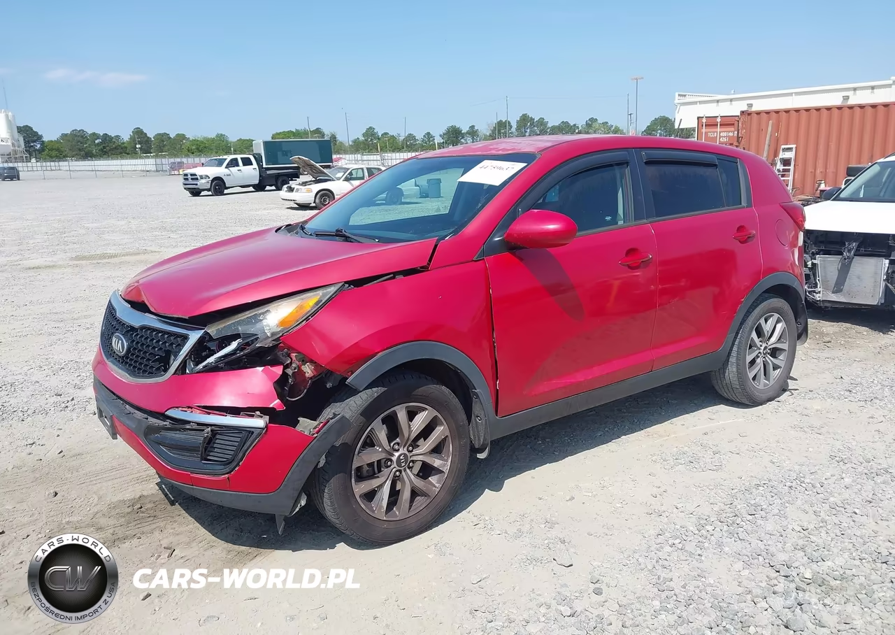 2014 Kia Sportage Lx VIN:KNDPB3AC0E7588693 - 2