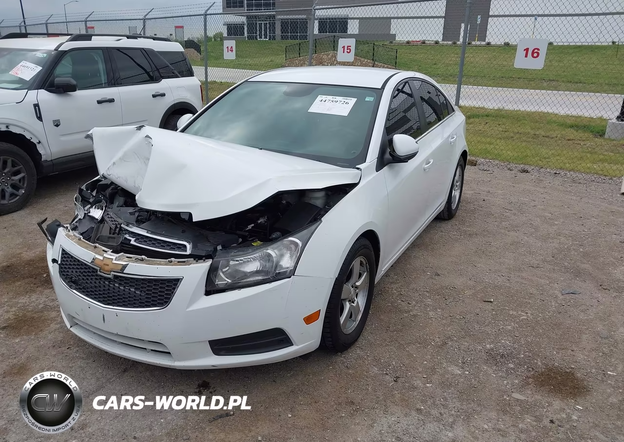 2013 Chevrolet Cruze 1Lt Auto VIN:1G1PC5SB2D7281483 - 2