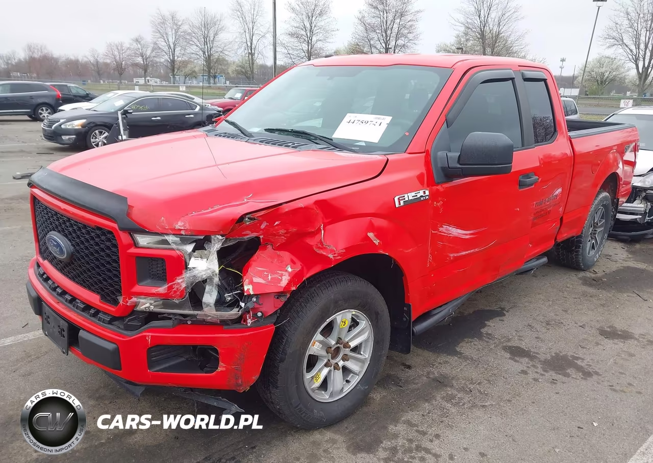2018 Ford F-150 Xl VIN:1FTEX1CP4JFA57493 - 2