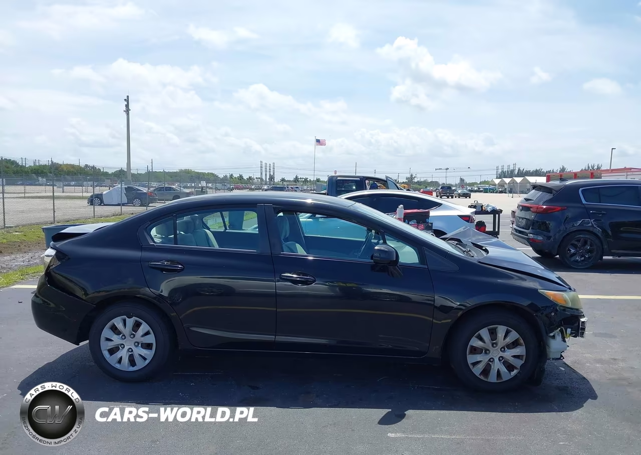 2012 Honda Civic Lx VIN:19XFB2F59CE100631 - 13