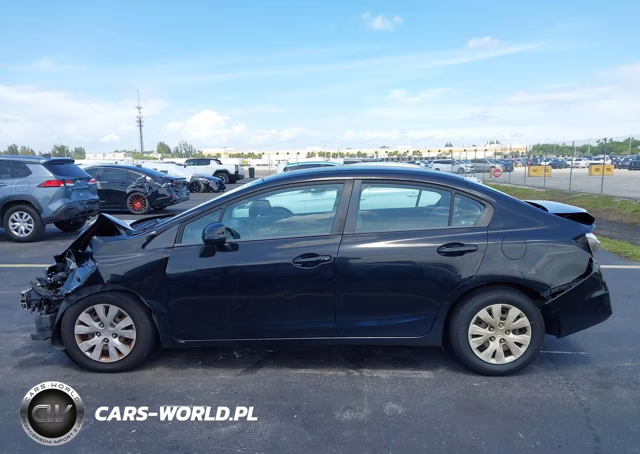 2012 Honda Civic Lx VIN:19XFB2F59CE100631 - 14