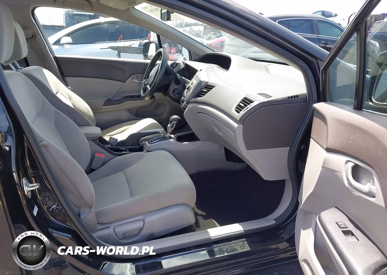 2012 Honda Civic Lx VIN:19XFB2F59CE100631 - 5