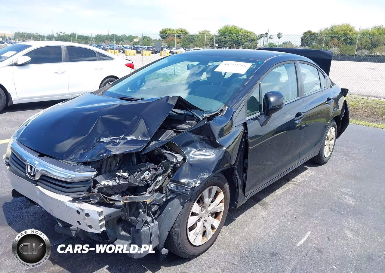 2012 Honda Civic Lx VIN:19XFB2F59CE100631 - 6