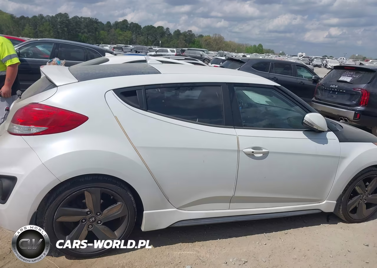 2015 Hyundai Veloster Turbo VIN:KMHTC6AE3FU233160 - 14