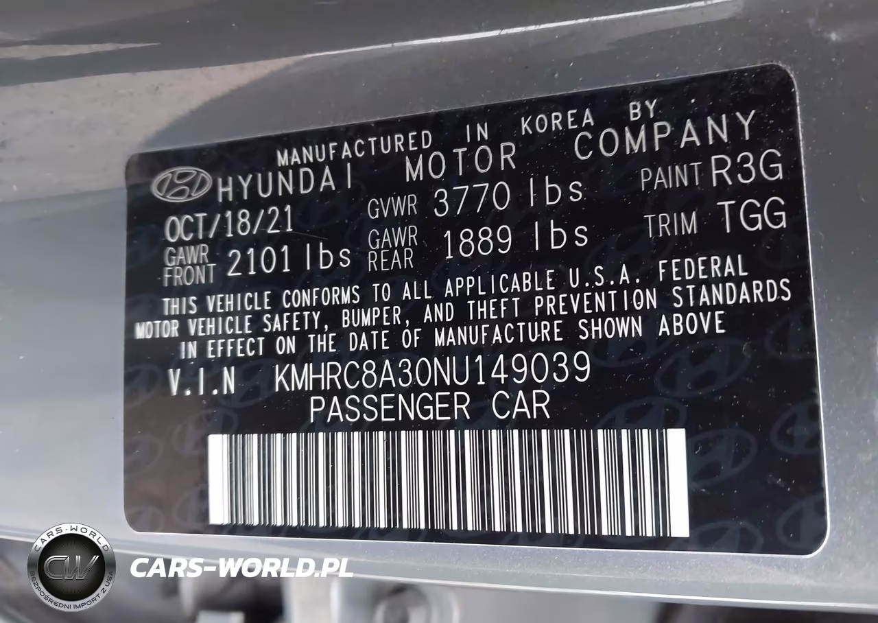 2022 Hyundai Venue Sel VIN:KMHRC8A30NU149039 - 9
