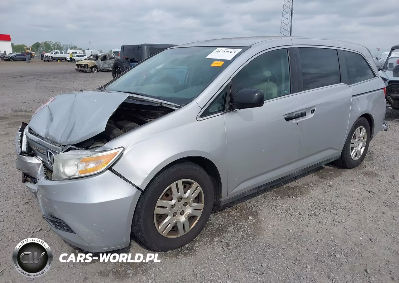 2012 Honda Odyssey Lx VIN:5FNRL5H26CB103401 - 2