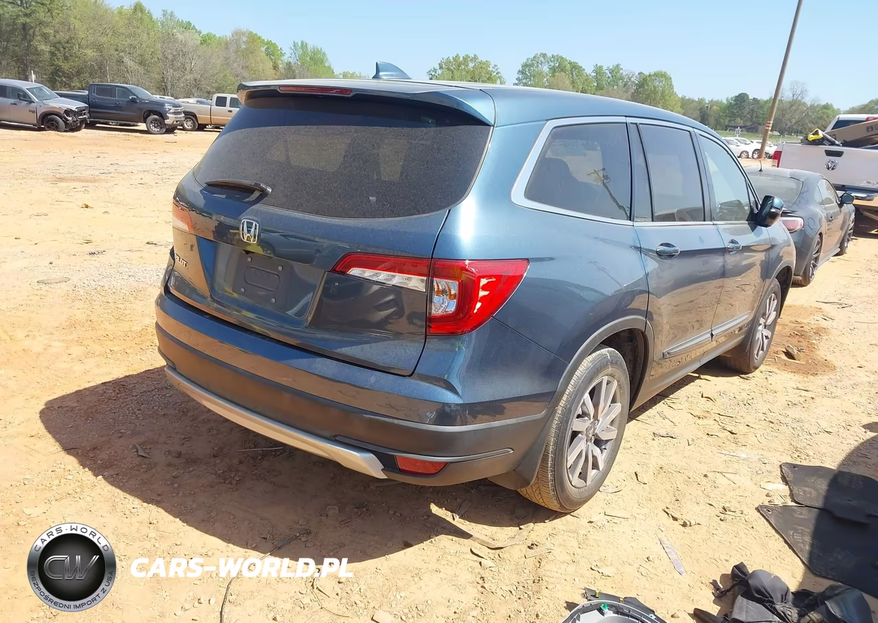 2020 Honda Pilot 2Wd Ex-L VIN:5FNYF5H51LB028393 - 4