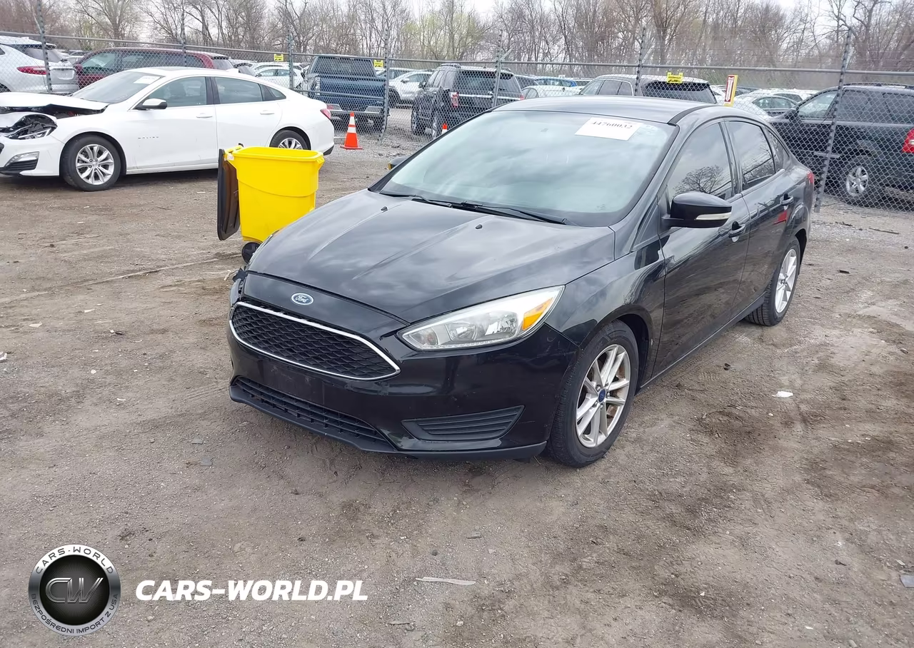 2015 Ford Focus Se VIN:1FADP3F20FL370336 - 2