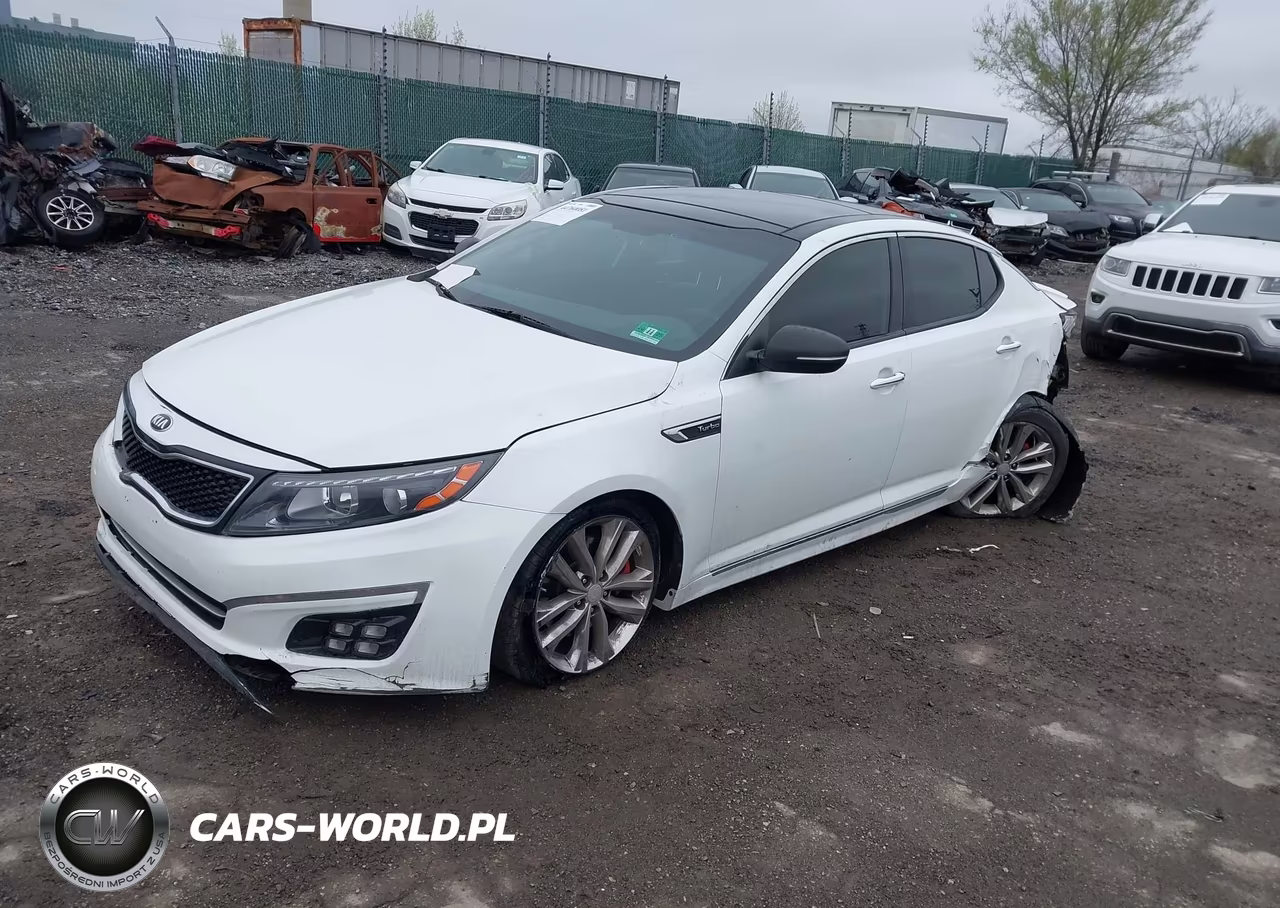 2015 Kia Optima Sxl Turbo VIN:5XXGR4A60FG445361 - 2